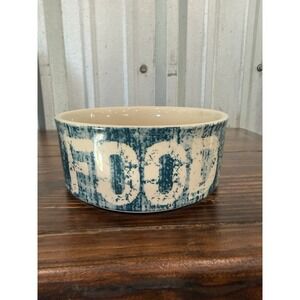Pet Rageous Designs Ceramic Dog Food Bowl Dish 7" Diameter 3" Tall